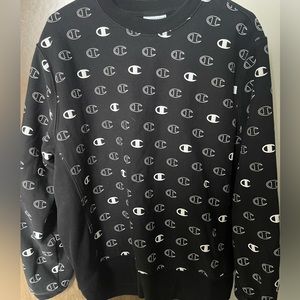 Champion Reverse Weaved Sweatshirt with logos